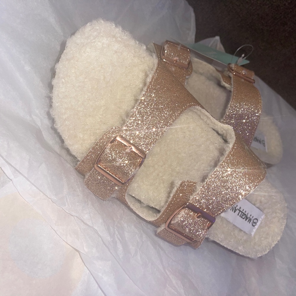 Slide Sandals rose gold